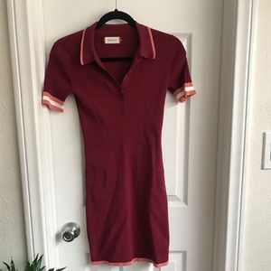 Aritzia Sunday Best Ribbed Dress